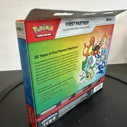 Pokemon Tcg First Partner Pack Illustration Collection New Sealed Rare IR - Image 5
