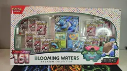 Pokemon TCG Scarlet & Violet 151 Blooming Waters Premium Collection Box English - Image 1