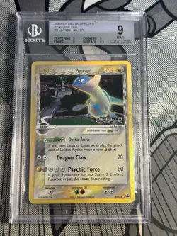 Pokemon Latios 9/113 EX Delta Species Reverse Holo Rare 2005 English BGS 9 - Image 1