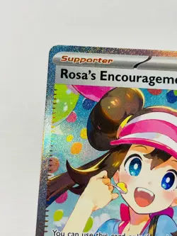 Pokemon TCG Rosa's Encouragement 123/088 Special Illustration Rare Perfect Order - Image 4