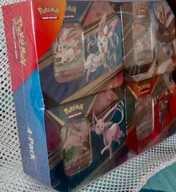 Costco 4 Tin SEALED Set Umbreon, Sylveon, Espeon, Empoleon V Striker / V Heroes - Image 3