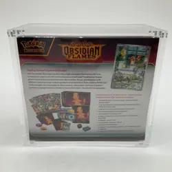 Pokemon Center Obsidian Flames Elite Trainer Box SEALED PC ETB w/Acrylic - Image 3