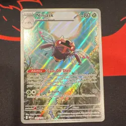 Pokemon Ninjask Illustration Rare Holo Me01 Mega Evolution 80 HP 137/132 - Image 1