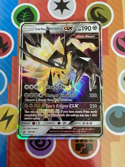Pokemon TCG Dawn Wings Necrozma GX and Dusk Mane Necrozma GX + Hoopa GX 96/181 - Image 5