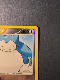 Pokemon TCG Snorlax 37/130 Diamond & Pearl Reverse Holo - Image 5