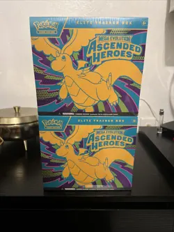 2x Pokemon Ascended Heroes Elite Trainer Box ETB Sealed Ready To Ship - Image 1