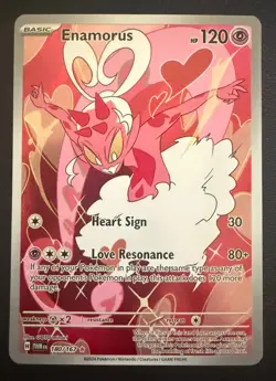 Enamorus 180/167 - Pokemon Twilight Masquerade - Illustration Rare - NM/Mint - Image 1