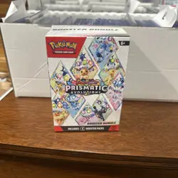 Pokemon TCG Scarlet & Violet Prismatic Evolutions Booster Bundle SEALED - Image 1