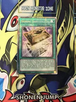 Yugioh! Shining Sarcophagus MP25-EN005 Starlight 1st Edition NM - Image 1