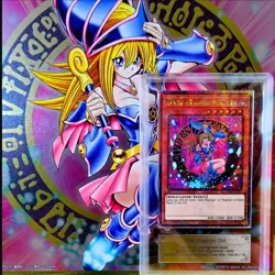 Yugioh Dark Magician Girl RA04-EN107 QUARTER CENTURY 1ST EDITION PSA 10 ARS 10 - Image 1