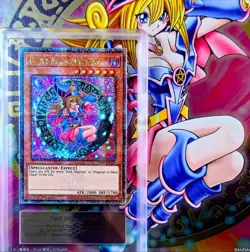 Yugioh Dark Magician Girl RA04-EN107 QUARTER CENTURY 1ST EDITION PSA 10 ARS 10 - Image 4