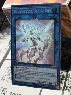 Black Luster Soldier- Soldier of Chaos - Yugioh - GFTP-EN132 - Ghost Rare - NM - Image 5