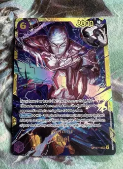 ENEL OP15-118 SEC ALTERNATE ART One Piece TCG Adventure on Kami’s Island NM - Image 2
