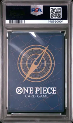 2025 One Piece OP11 EN Silvers Rayleigh Special Alt Art #005 PSA 10 - Image 2