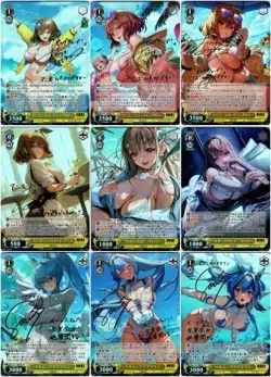 Goddess Story, Weiss Schwarz Nikke, Holo Custom Art Stamped Cards Collection - Image 2