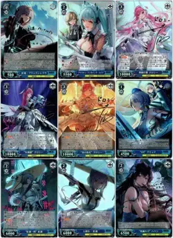 Goddess Story, Weiss Schwarz Nikke, Holo Custom Art Stamped Cards Collection - Image 5