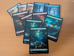 Lot of 11x Aetherdrift Full Art - Basic Lands - MTG Magic NM-LP - Image 1