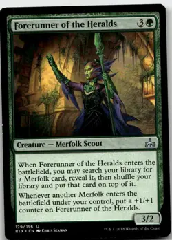 Forerunner of the Heralds, Rivals of Ixalan #129 MTG - Image 1