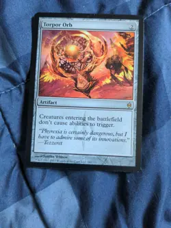 Torpor Orb New Phyrexia Regular - Image 1