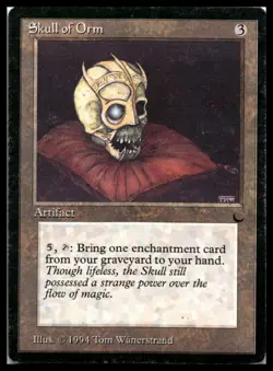 Skull of Orm The Dark Magic the Gathering MTG Moderately played - Image 1