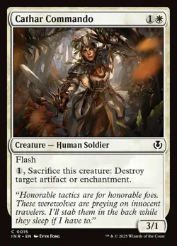Cathar Commando NM, English MTG Innistrad Remastered - Image 1