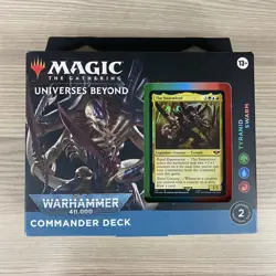 TYRANID SWARM WARHAMMER 40K COMMANDER DECK MAGIC THE GATHERING UNIVERSES BEYOND - Image 1