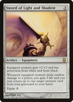 Sword of Light and Shadow Darksteel MP MTG - Image 1