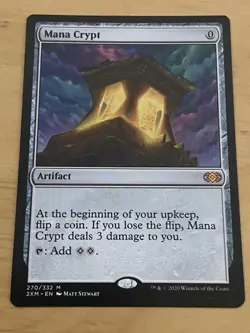 Mana Crypt - 270 / English / Near Mint MTG Double Masters - Image 1