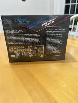 Pokemon TCG: Crown Zenith Pokemon Center Exclusive ETB Plus - Factory Sealed - Image 2