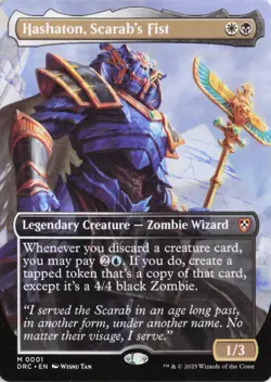 Hashaton, Scarab's Fist #001, Aetherdrift (DRC), Regular - Image 1