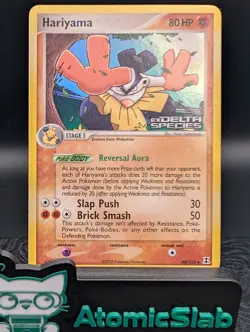 Pokemon TCG Hariyama 44/113 EX Delta Species Reverse Holo Vintage (NM/LP) - Image 1