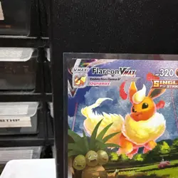 Pokemon TCG Flareon VMAX SWSH180 NM - Image 2