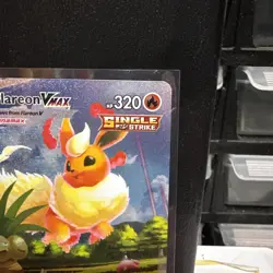 Pokemon TCG Flareon VMAX SWSH180 NM - Image 3
