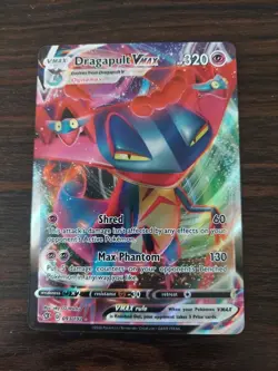 Dragapult Vmax - 93/192 Rebel Clash Full Art Shiny Holo Pokemon - NM/MINT - Image 1