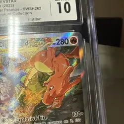 CGC 10 - CHARIZARD VSTAR - SWSH262 ULTRA-PREMIUM COLLECTION POKEMON - Image 5