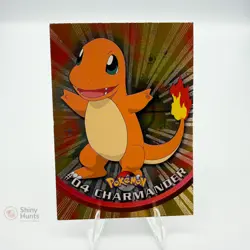 Pokemon Charmander Topps Series 1 MP foil - Image 1