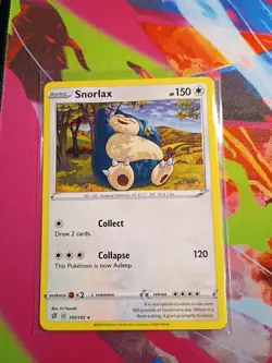Pokemon - Snorlax #141/192 - SWSH02: Rebel Clash Rare - Image 1