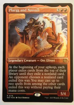 Plargg and Nassari (Foil Etched) March of the Machine: The Aftermath Foil #118 - Image 1