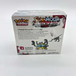 Pokemon TCG Sun & Moon Crimson Invasion Booster Box SEALED w/Acrylic Case - Image 5