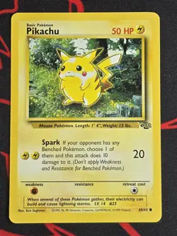 1999 The Pokemon Company Pokemon Pikachu Jungle 60/64 Regular TCG Vintage - Image 1