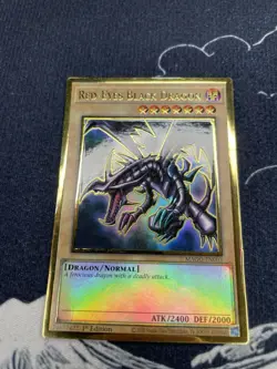 Red-Eyes Black Dragon MAGO-EN003 Maximum Gold 1st Edition - Image 1