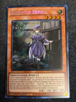 YuGiOh! Exosister Sophia - MP23-EN255 - Prismatic Secret Rare- 1st Ed - NM - Image 1