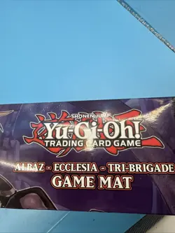 YUGIOH TCG KONAMI OFFICIAL ALBAZ - ECCLESIA - TRI-BRIGADE GAME MAT PLAYMAT (NEW) - Image 2