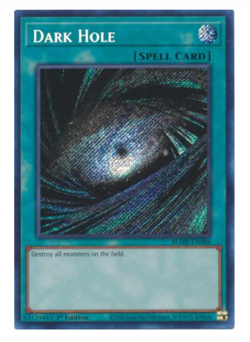 Dark Hole BLMR-EN086 Secret Rare YuGiOh - Image 1