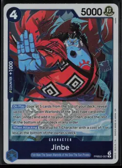 Jinbe - PRB02-007 PRB02-007 One Piece Premium Booster -The Best- Vol. 2 Rare NM - Image 1