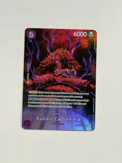 One Piece TCG Eustass "Captain" Kid OP05-074 Alt Art SP English Near Mint - Image 1