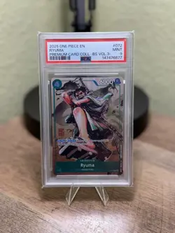 2025 ONE PIECE PREMIUM COLLECTION BEST SELECTION VOL.3 #072 RYUMA PSA 9 - Image 1