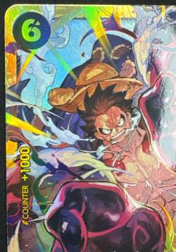 MONKEY D. LUFFY OP10-118 NM SEC ROYAL BLOOD ONE PIECE 2025 - Image 4