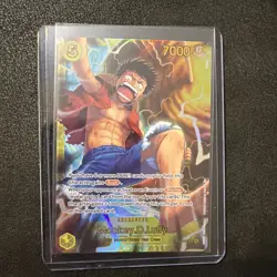 Monkey D Luffy OP15 SEC 119 Adventure On Kami’s Island ENGLISH Bell Luffy - Image 1