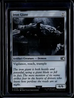Iron Giant - 260 - Foil - FIN - NM - MTG Magic the Gathering - Image 1